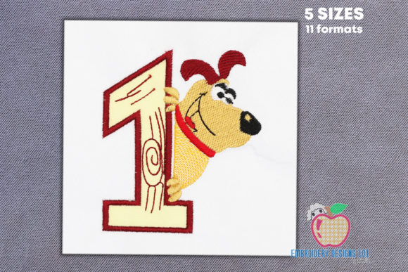 A Dog As the Happy Mood As Cartoon