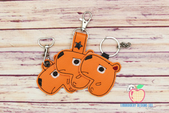 Capybara ITH Key Fob: Boutique Apparel Review