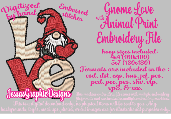 Gnome Love: Seasonal Embroidery Design Review