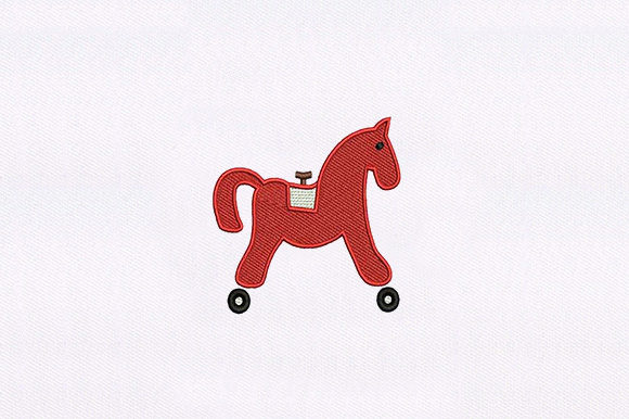 Horse with Wheels Embroidery Design Review