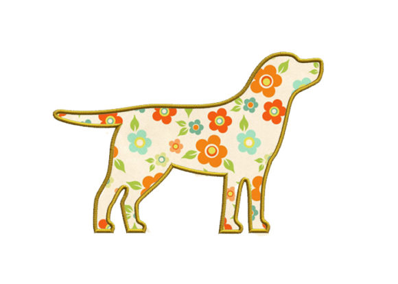 Labrador Applique Design: A Timeless Gift for Handmade Hearts