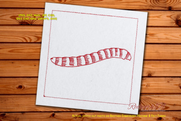 Mini Mealworm Embroidery Design: A Quirky Gift Review