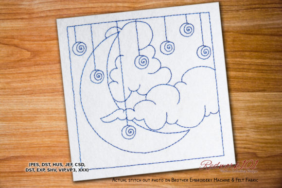 Moon with Cloud Redwork: A Seller’s Honest Assessment