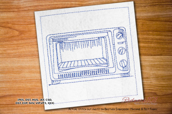 Old Electric Oven Bluework: A Craft Fair Review