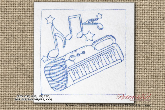 Piano Keyboard: Boutique Sweatshirt Embroidery Review