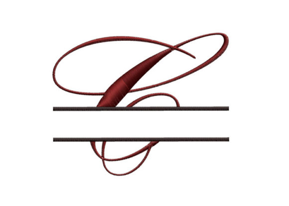 Split Monogram Font Letter C: Embroidery Review for Apparel