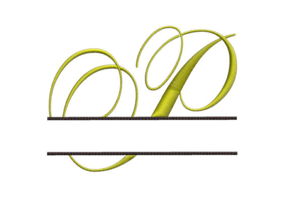 Split Monogram Font Letter P: A Designer Review